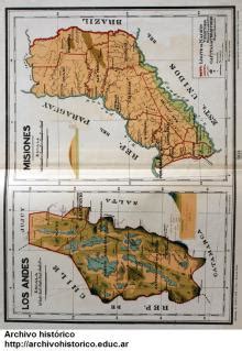 Colección de mapas históricos pertenecientes al período 1930 1955 Educ ar