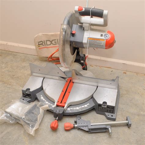 Ridgid 12 Inch Compound Miter Saw With Exactline Adjustable Laser Ebth