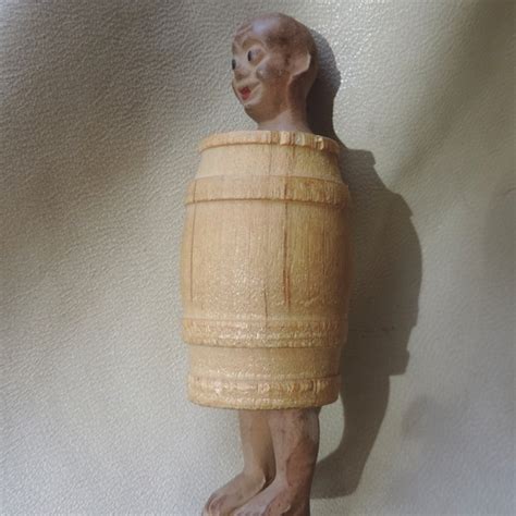 Naked Man In Barrel Etsy