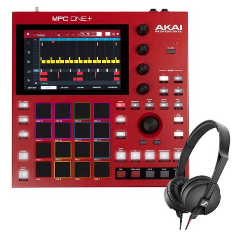 Akai Mpc One Standalone Centre With Sennheiser Hd Light At Gear Music