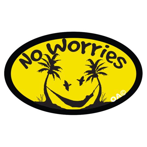 No Worries Big Sticker Outdoor Addiction Stickers And Magnets