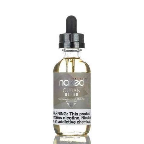 Naked 100 Tobacco Cuban Blend 60ml 3 6 Mg Pakistan VapeStation