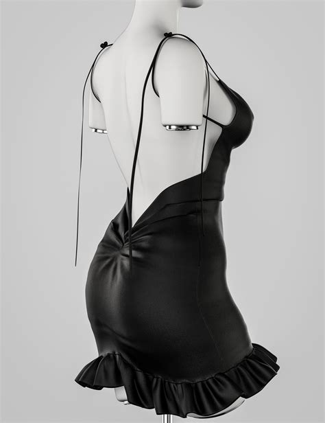 BW Lara Babe Dress For Genesis 9 Daz 3D