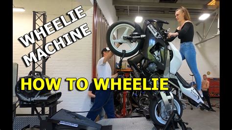 Wheelie Machine How To Wheelie Your Motorcycle With Sparky Stunts