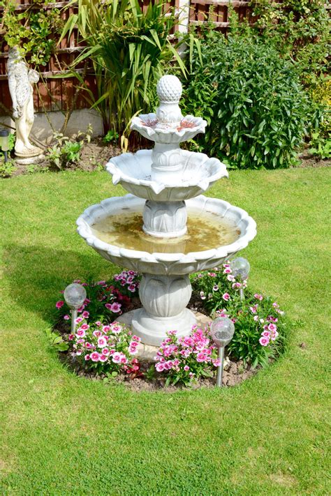 diy water fountain outdoor 9