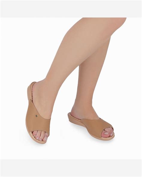 Riachuelo Tamanco Camila Rasteira Nude Claro