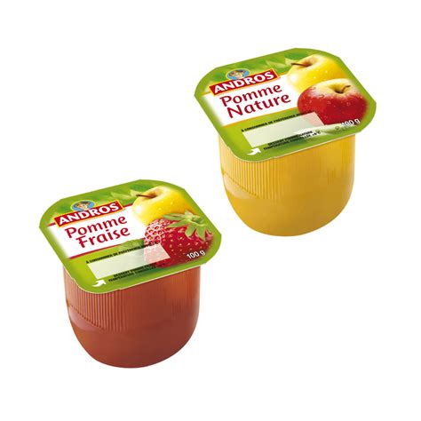 mix compote pomme  fraise  pots panier du clos