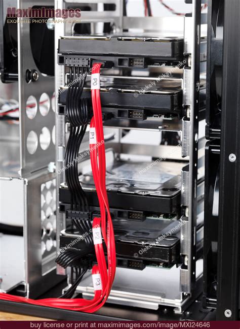 hard drives  hdd bay stock photo mxi