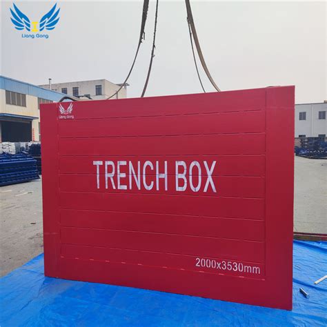 Lianggong Lightweight Steel Trench Box Formwork Ditch Formwork Trench