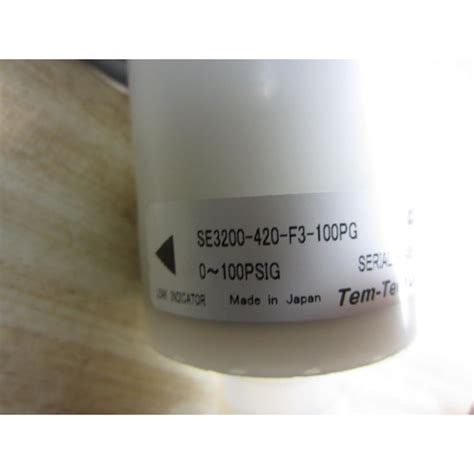 Tem Tech Lab Se3200 420 F3 100pg Pressure Switch 0 100psig New No Box