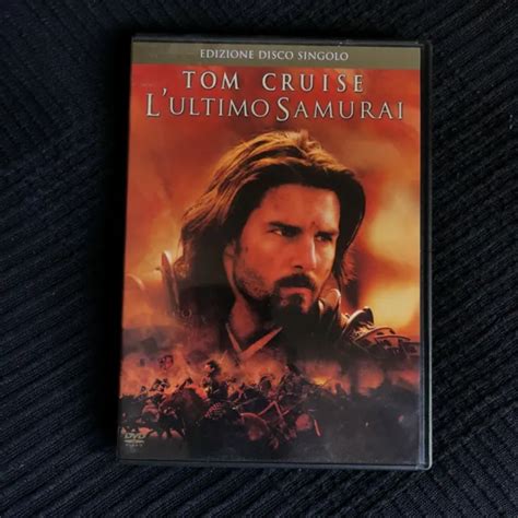 L ULTIMO SAMURAI TOM Cruise Dvd Film No Vhs Italiano EUR 8 00