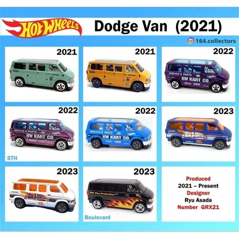 Hot Wheels DODGE VAN Dodge Van HW Th Race Team HW DRIFT HW ART CARS Shopee Malaysia