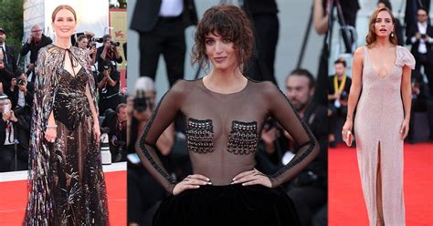 Venezia I Look Della Prima Serata Sul Red Carpet Vince Il Nude Look