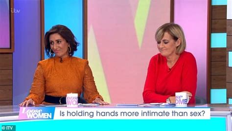 Loose Women Panellists Suggest Hand Holding Is More Intimate Than Sex