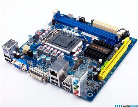 Foxconn H61MX, H61MXV, H61S доступные материнские платы - MegaObzor