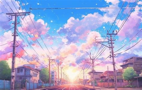 Fondos de pantalla de paisajes de anime que te harán querer ver fondos