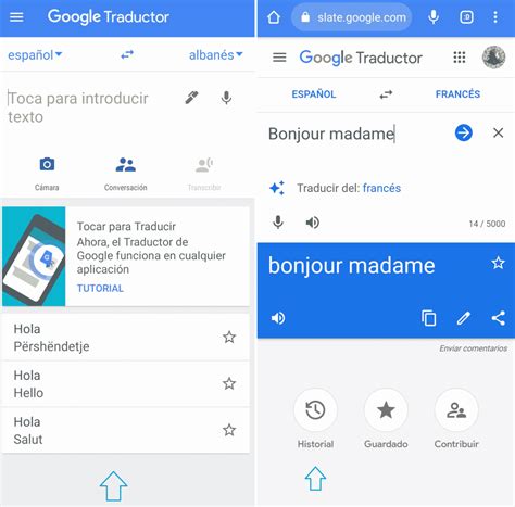 C Mo Ver El Historial Del Traductor De Google En El M Vil