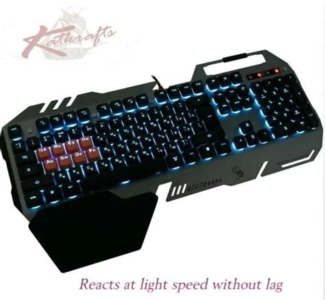 A4Tech Bloody B418 8-key Lightstrike Gaming Keyboard | Lazada PH