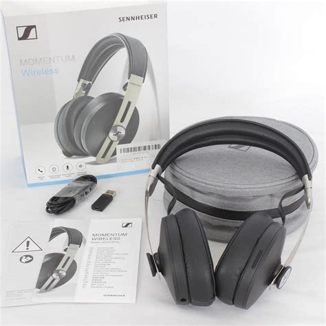 【美品】SENNHEISER MOMENTUM Wireless M3AEBTXL Black ワイヤレス ヘッドホン ゼンハイザー ...