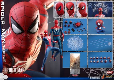 Spider Man Advanced Suit Sixth Scale Collectible Figure Hot Toys