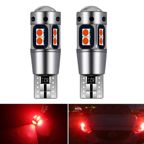 Купить 2шт W5W T10 LED Canbus Без ошибок 12V 6000K 3030 9SMD Auto 5W5 ...