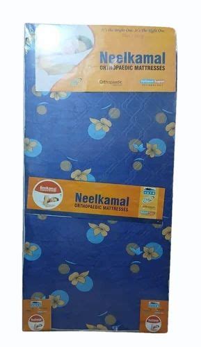 Single Neelkamal Orthopedic Mattress Thickness 4 Inch At Rs 1500