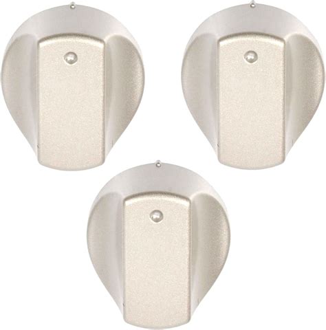 Spares Go Hot Ari Ix Control Switch Knobs Compatible With Hotpoint Oven Cooker Hob Silver Pack