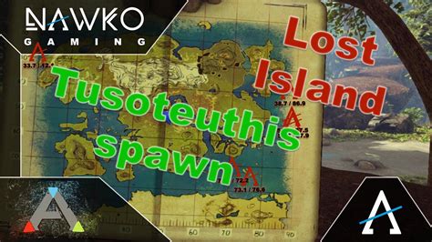 Ark Lost Island Tusoteuthis Spawn Location Tusoteuthis Spawn