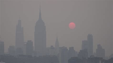 Wildfire Haze Triggers Air Quality Alerts For Nearly 100 Million In Us