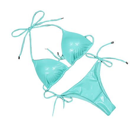 Solid Bikini Swimwear For Women Low Waist Bandage Swimsuit Female Push Up Bikinis Sets