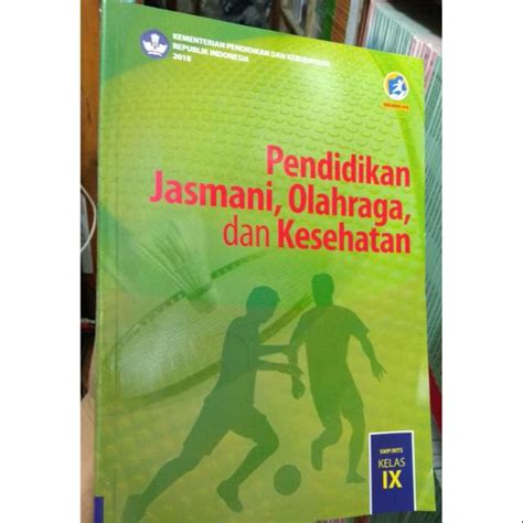 Jual Buku Pjok Kelas 9 Smp Dikbud Indonesiashopee Indonesia