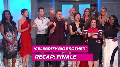 ‘celebrity Big Brother Finale Recap Watch The Moment Marissa Jaret Winokur Wins It All