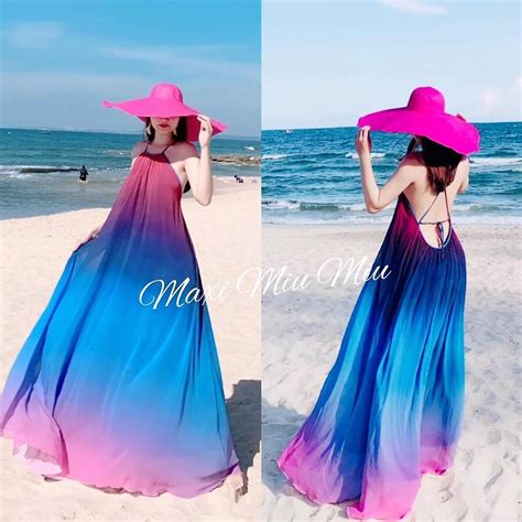Tổng hợp 73 váy maxi đi biển hot nhất Sai Gon English Center