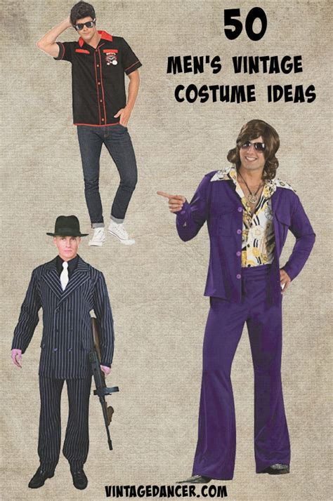 50 Men's Vintage Halloween Costume Ideas