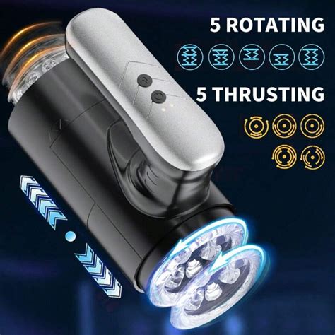 Masturbations Tasse stoßender Vibrator Penis Massage Sexspielzeug für Männer Paket Vagina