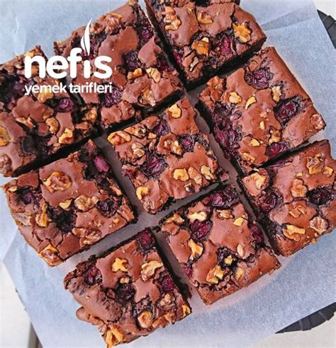 Vi Neli Cevizli Brownie Videolu Nefis Yemek Tarifleri Yemek