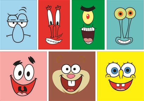 Design Art En Como Hacer Un Collage Bob Esponja Colorear Bob