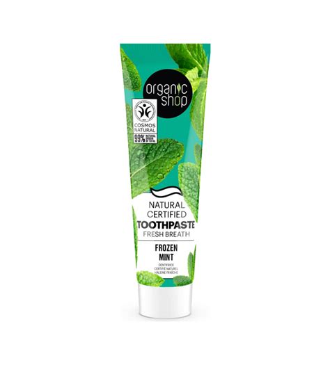 Organic Shop Fresh Breath Toothpaste New Earth