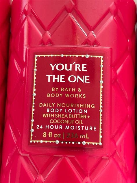 3 Bath And Body Works Youre The One Daily Nourishing Body Lotion 8 Fl Oz Each Ebay