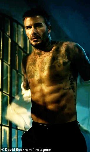 David Beckham Goes Full Frontal Nude Shirtless Star Shocks With Voyeuristic Boss Ad With X