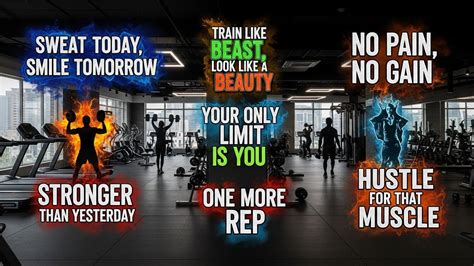 233 Motivational Gym Slogans To Push Your Limits And Build Strength