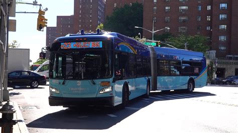 Mta New York City Bus New Flyer Xe Xcelsior Charge Electric