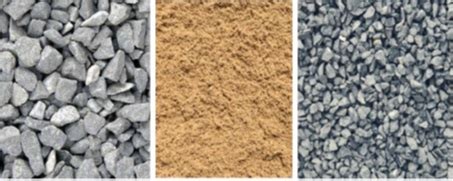 Types Of Aggregates In Construction Material Sand Gravel Stones