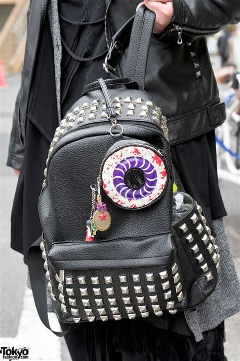 The GazettE Fan In Harajuku W All Black Sex Pot Revenge Monomania Fashion Tokyo Fashion