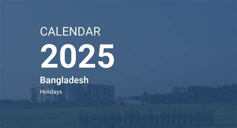 2025 Holiday Calendar Bangladesh Pdf Download - Winny Colette