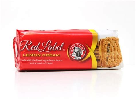 Bakers Red Label Lemon Cream Biscuits