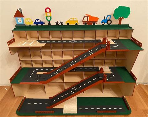 Toy Car Parking Hot Wheels Shelf Toy Car Storage Wooden Boy Toys Hot Wheels Garage This Is Big