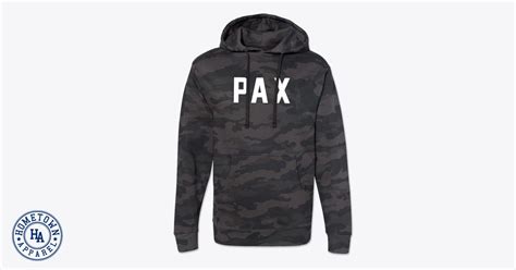 Pax West Virginia Classic Block Hoodie Sweatshirt Hometown Apparel