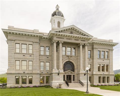 Missoula County Courthouse Missoula Montana Stock Images Photos
