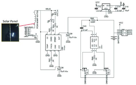 Schematic Of The Lipo Battery Charging Module Download Scientific Diagram